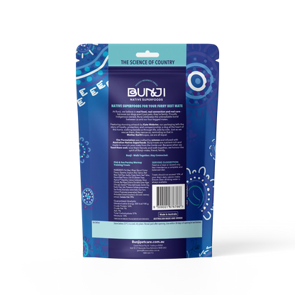 Bunji Dog Training Treats - Fish &amp; Sea Parsley Mornay - 400g