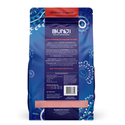 Bunji Dog Kibble - Roast Beef &amp; Bush Rosemary Pie - 3KG